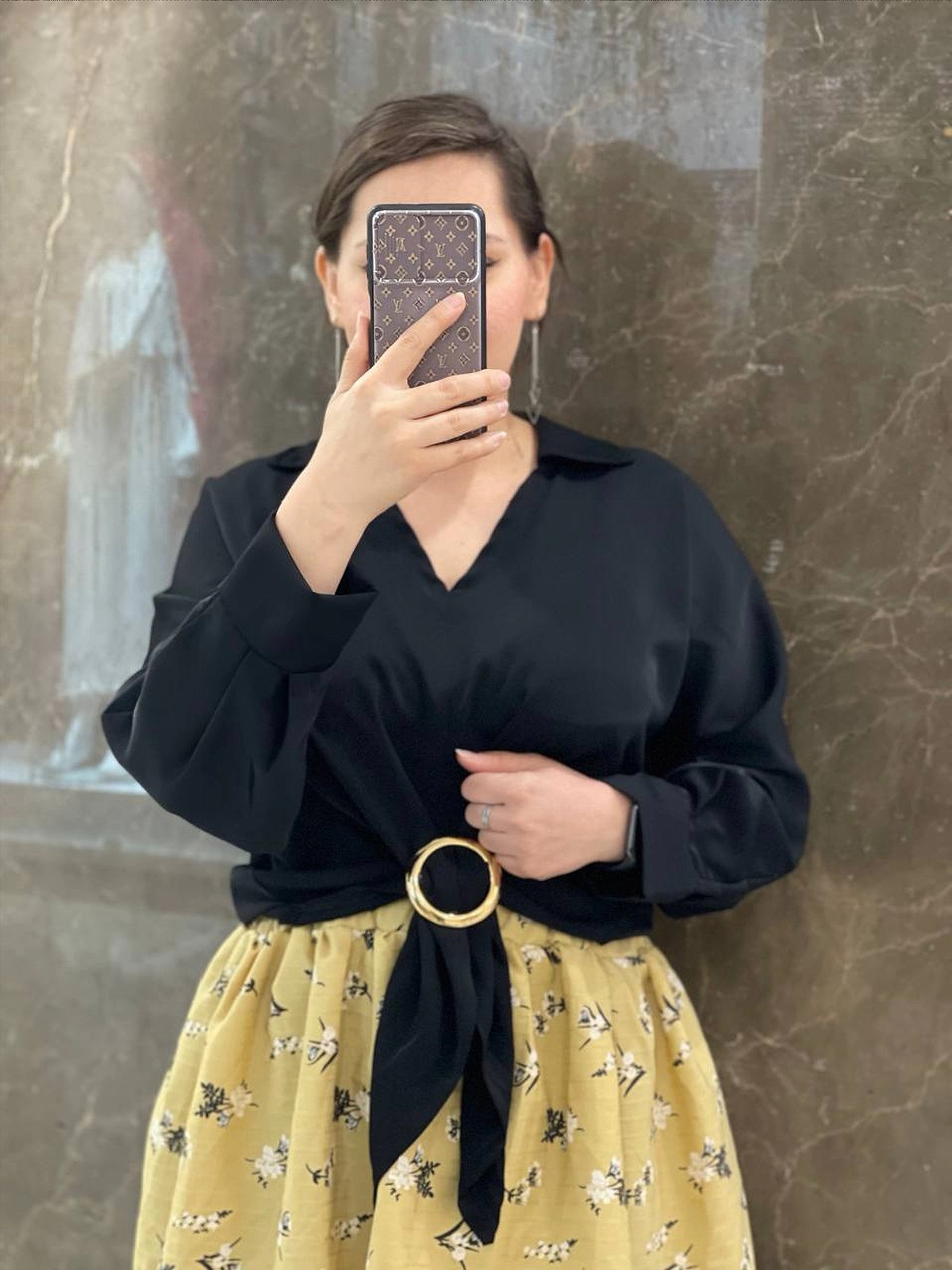 شومیز الیزه گره ای - Image 4